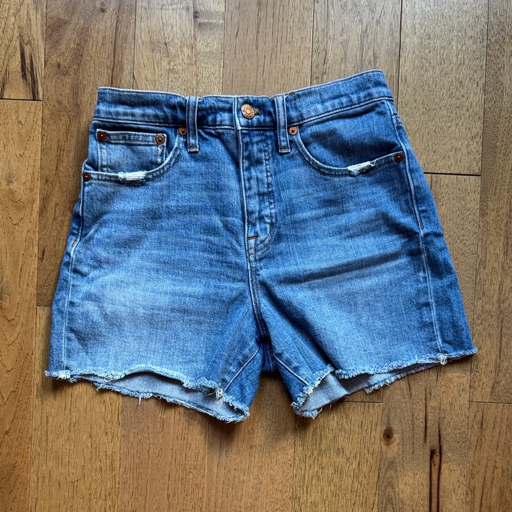 Madewell Denim Blue Women's Shorts